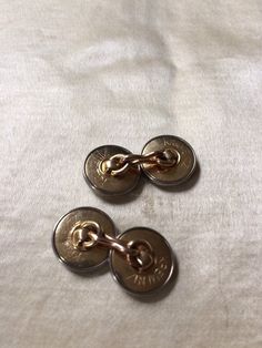 Classic formal cufflinks by Krementz, Maher's of fine vintage cufflinks and jewelry. Great wedding accessory for either the groomsmen or groom or for any formal occasion that calls for formal attire. Used on French cuff shirts. Feel free to convo me with any further questions. Thank you for your interest. Vintage Screw Back Cufflinks For Anniversary, Vintage Silver Cufflinks For Business, Vintage Silver Screw Back Cufflinks, Antique Round Cufflinks For Formal Occasions, Classic Screw Back Cufflinks For Business, Vintage Collectible Cufflinks, Mens Accessories Vintage, French Cuff Shirts, Music Box Jewelry