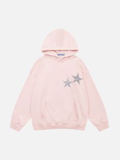 Aelfric Eden Star Print Color Contrast Hoodie – Aelfric eden Christmas Wishlist Items, Aelfric Eden Hoodie, Clothes Simple, Winter Wishlist, Aesthetic Hoodies, The Road To Success, Xmas Design, Bday Wishlist, Clothes Board