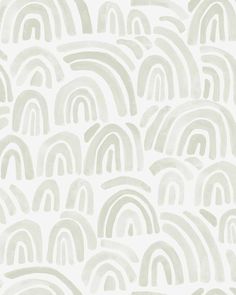 a white and grey wallpaper with an abstract design