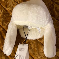 White Fur Trapper Hat Size Small Toddler (Fit X Small) Adorabeezle Winterpop, Small Hats, Fur Trapper Hat, Fur Trapper, Trapper Hat, Trapper Hats, White Fur, Hat Sizes, Kids Accessories