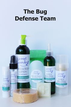 A collection of natural bug fighters with active ingredients of lemon eucalyptus, geranium, peppermint, rosemary and a touch of citronella essential oils creating a first line of defense against pesky insects, while its cocoa butter and soybean oil soothes and moisturizes. Insect Repellent Essential Oils, Aromatherapy Blends, Bug Spray, Soybean Oil, Mosquito Repellent, Insect Repellent, Natural Essential Oils