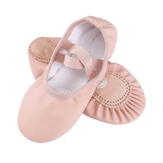 PRICES MAY VARY. Soft leather Ballet Shoes/Ballet Slippers/Dance Shoes are well made with quality material and considerate designs.We have meticulously made dance shoes for over 30 years. Premium Material: High quality breathable leather upper - Easy to clean with a wet dishcloth. Leather Suede Sole - anti-slip, waterproof and durable. Ultra-Soft:100% cotton insole - Softness & breathable. Lightweight ballet slippers for girls to let feet breathe and are recommended by professional ballet instru Canvas Ballet Shoes, Dance Supplies, Leather Ballet Shoes, Ballet Kids, Dance Training, Shoes For Girls, Ballet Pink, Slippers For Girls, Ballet Slippers