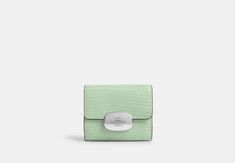 Eliza Small Wallet | COACH OUTLET Coach Outlet, H Style, Small Wallet, Embossed Leather, Wallets For Women, 4 H, Card Slots, Slots, Outlet