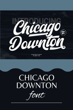 Chicago Downtown Font by myntype • Creative Fabrica