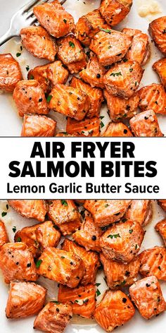 Air fryer salmon bites Single Person Dinner Ideas, Easy Dinner Recipes Kid Friendly, Lowfat Dinners Easy, Slenderiiz Approved Recipes, Easy Dinner Recipes For Two Healthy, Easy Salmon Recipes Air Fryer, Glp1 Recipes, Low Ingredient Dinners, Fun Easy Dinner Recipes