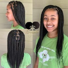 Braids for Kids - 100 Back to School Braided Hairstyles for Kids Short Box Braids