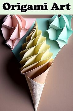 Origami Ice Cream 5D Cool Summer Diamond Painting Kits for Adults Beginners, Diamond Art Kits,DIYWork of Art Full Round Drill Gem Art Kit,Home Wall Decor 12 * 18INCH Origami Ice Cream, Origami Diamond, Gem Art, Gems Art, Fun Hobbies, Kit Home, Art Kits