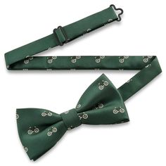 * Danish design
 * Pre-tied – always handsome
 * Funky bicycle pattern Classic Green Bow Tie For Business, Classic Green Bow Tie For Gifts, Elegant Green Bow As A Gift, Classic Green Bow For Formal Occasions, Green Bow With Bow Tie Back For Gift, Classic Green Bow With Bow Tie Back, Elegant Green Bow For Gifts, Classic Spring Bow Ties, Classic Green Bow Tie With Satin Bow