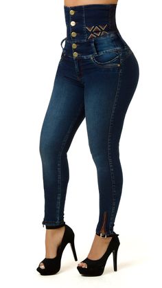 Giada Jeans Levantacola Bota Tobillero 71041CTT-N - Azul Oscuro Jeans Highwaist, Colombian Jeans, Body Flush, Wallpaper Texture, Tummy Tucks, Love Handles, Ankle Jeans, Fashion Lover, Air Jordan