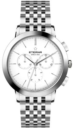 Eterna Watch Eternity Chronograph Quartz 2760.41.10.1745 | C W Sellors Luxury Watches Watch Movement