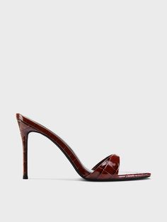 Chic Brown Evening Heels, Chic Brown Heels For Evening, Glamorous Brown Pointed Toe Heels, Brown Glamorous Pointed Toe Heels, Glamorous Brown Heels For Night Out, Glamorous Brown Heels For Formal Occasions, Pointed Heels, Pointed Toe Heels, Stiletto Heel