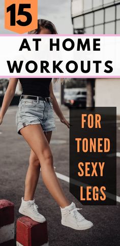 Leg Workouts At Home, Beginner Leg Workout, Legs At Home, Lean Leg Workout, Leg Workout Women, Workout With Weights, Toned Legs Workout, Toning Exercises, Best Leg Workout