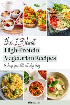 high protein vegetarian recipes Meal Ideas Breakfast, Protein Options, Protein Goals, 20 Grams Of Protein