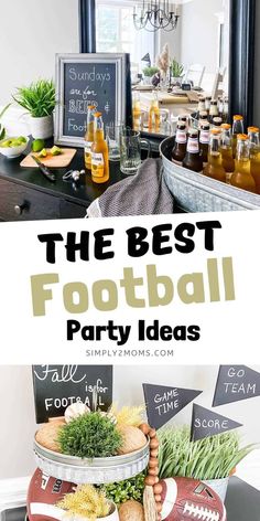 the best football party ideas that are easy to make and great for any game day