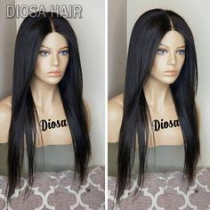 8A Lace Front Human Hair Wigs Silky Straight Virgin Brazilian Wigs Ideas, Cheap Human Hair Wigs, Full Lace Front Wigs, African American Wigs, Ponytail Wig, Real Hair Wigs, Indian Human Hair, Cheap Wigs