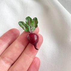 Add a touch of whimsical charm to your outfit with these adorable  Beet Pin, perfect for nature lovers and cottagecore enthusiasts. These cute fruit and vegetable pins are carefully crafted as part of our handmade jewelry collection, making them a unique and fun accessory for anyone who loves food-inspired designs. Whether you're looking for a playful cottagecore brooch or a harvest-inspired gift, these pins are an amazing addition to any jewelry collection. Ideal for fans of fruit jewelry, vege Nature Inspired Accessories, Food Inspired, Pin Cute, Fruit Jewelry, Cute Fruit, Garden Theme, Gifts For Nature Lovers, Nature Lovers, Beets