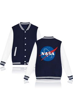 ACERCA DE MÍ





 Chaqueta de béisbol de un solo pecho de la NASA, que muestra la vitalidad juvenil.



 DETALLES DE PRODUCTO





 Estilo de moda
 Color: negro, azul marino, gris, rosa
 Tipo: Chaquetas
 Material: 95% algodón + 5% poliéster
 Tipo de ajuste: ajuste regular
 Longitud de la manga: manga larga
 Temporada: Otoño, Invierno
 Busto (cm): XS:92 S:98 M:104 L:110 XL:116 XXL:122
 Longitud (cm): XS:65 S:67 M:70 L:73 XL:716 XXL:79 Baseball Jacket Men, Baseball Jacket Women, Autumn Jacket Women, Mode Rose, Autumn Jacket, Fashion Goals, Baseball Varsity Jacket, Rock N’roll, Baseball Women