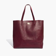 madewell transport tote. Madewell Transport Tote, Fall Fashion 2016, Leather Keychain, Personalized Leather, Fashion Handbags, Womens Tote Bags, Bucket Bag, Madewell