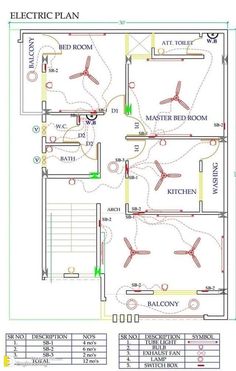 the floor plan for an electric house