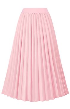 PRICES MAY VARY. Material: 95%Polyester,5%Cotton, Pleated A-Line High Waist Swing Flare Midi Skirt,lightweight, breathable,and flowy Features: high waist, elastic waistband, pleated, A-line, solid, maxi skrit, midi skrit. Elastic pleated waist and soft fabric, comfortable to wear Occasion - The modest women skirt great for Summer,Spring,Fall,Daily,Casual,Date,Party,Beach,Vacation,At Home,Easy to match all kinds of tops This classic pleated skirt goes with everything. It is perfect for camisole o Light Pink Long Skirt, Flare Skirt And Top, Long Pink Skirt, Vacation At Home, Costume Pants, Flare Midi Skirt, Light Pink Skirt, High Waist Pleated Skirt, Long Pleated Skirt