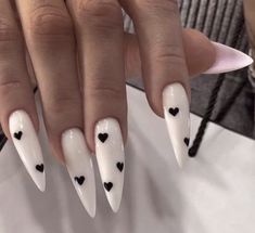 Acrylic Nails Stiletto, Punk Nails, Goth Nails, Glow Nails