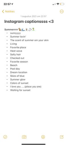 the instagram caption is displayed on an iphone screen, with text below it