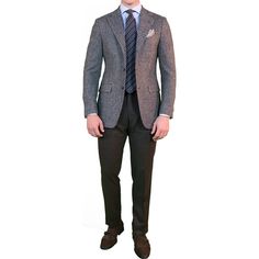 Grey Herringbone Tweed Sport Coat - Beckett & Robb Brown Sport Coat, Grey Sport Coat, Tweed Sport Coat, Made To Measure Suits, Mens Derby Shoes, Grey Herringbone, Sports Coat, Herringbone Tweed, Grey Tweed