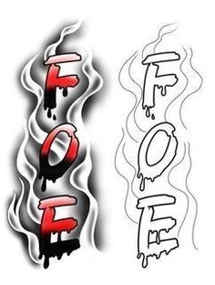 F.o.e Tattoo Men, Bicep Tattoo Men Stencil, Tattoo Drawings For Men Arm, Loyalty Out Values Everything Tattoo Stencil, Play The Hand Youre Dealt Tattoo, Hood Tattoo Stencil, Otf Tattoo Design, Forearm Tattoos Men Stencil, Foe Tattoos Men