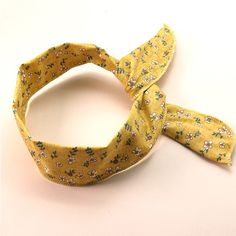 Yellow/Goldenrod/ Mustard Floral Headwrap/ Headband Scarf With Inner Wire To Hold It In Place. Tie This Cute Head Scarf On To Complete Your Adorable Look! It Could Also Be Worn As A Neck Scarf. Adorned With A Lively Print, This Headband Scarf Is Perfect For Adding A Touch Of Bohemian Beauty To Every Look. Dimension Length: 31" Wire Inside Band For Tight Hold Band Width: 2" Size: Adjustable Material: Polyester Bohemian, Boho Chic, Ditsy Floral, Daisies, Wildflowers, Hippie, Free Spirit, Cottageco Cute Head Scarf, 70s Headband, Fendi Headband, Yellow Headband, Cat Headband, Headband Scarf, Bohemian Beauty, Running Headbands, Minnie Mouse Ears Headband