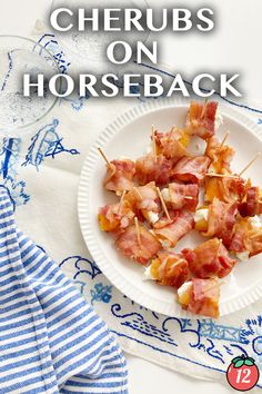 Cherubs on Horseback | 12 Tomatoes Cherubs On Horseback, Cherubs On Horseback 12 Tomatoes, Football Party Appetizers, Milk Diet, Gluten Free Milk, 12 Tomatoes Recipes, 12 Tomatoes, On Horseback, Seasonal Food