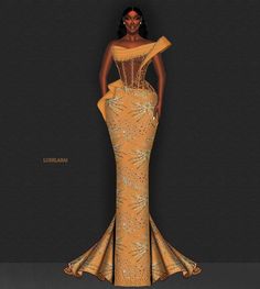 Chitenge Designs, Dresses Sketches, Wedding Fits, Naija Wedding, Reception Dresses, Beaded Fashion, African Royalty, Fashion Illustrations Techniques, Ankara Gown