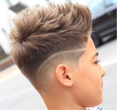 Popular Boy Hairstyles, Cool Hairstyles For Boys, Cool Boys Haircuts, Kids Hair Cuts, Boys Haircuts, Fade Haircut