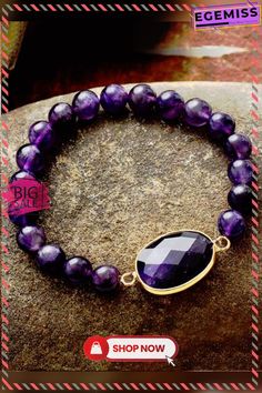 Bohemian Vintage Natural Amethyst Beaded Bracelet Ethnic Jewelry Bohemian Stretch Bracelet With Faceted Beads, Adjustable Purple Crystal Bohemian Bracelet, Purple Faceted Beads Bracelets For Festivals, Adjustable Purple Bohemian Crystal Bracelet, Purple Faceted Beads Bracelet For Festivals, Purple Faceted Beaded Bracelets For Festivals, Adjustable Bohemian Purple Crystal Bracelet, Bohemian Purple Crystal Healing Bracelet, Purple Hand-strung Bohemian Bracelet