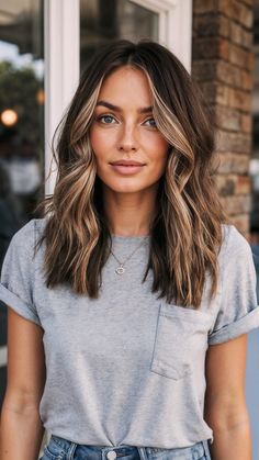 Dark Brunette Balayage, Κούρεμα Bob, Fall Hair Color For Brunettes, Fishtail Braid, Balayage Brunette, Hair Envy