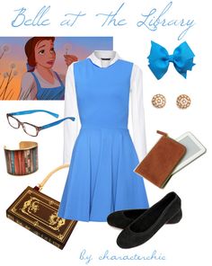 Belle Disneybound, Disney Character Outfits, Belle Outfit, Disneybound Outfits, Princess Inspired Outfits, Belle Princess, Beauty Decor, Disney Dress Up, Disney Princess Outfits