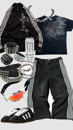 Korn fit Korn Clothing, Korn Outfit, Korn Merch, Korn Concert Outfit, Korn Wallpaper, Korn Adidas, Adidas Outfit Shoes, Metal Head