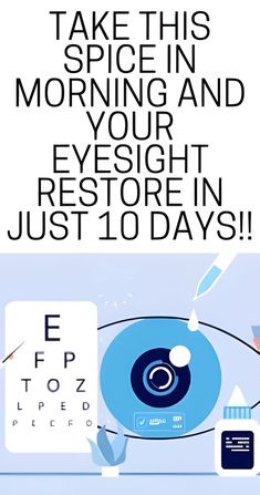 How To Improve Your Eye Health Naturally - Weak Eyesight Remedy !!! Weak Eyesight, Blurry Eyes, What Is Health, Ways To Be Healthier, 20 20 Vision, Eye Sight Improvement, Simple Health, Home Health Remedies, Preventative Health