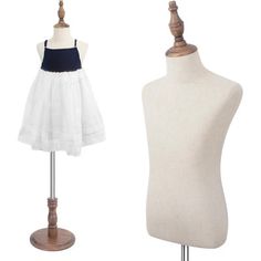 With this decorative mannequin dress form in your room, it helps to make rooms more beautiful and provide the chance to prepare the dress for next day. It is more attractive to display in the window. Our mannequin dress form suits different kinds of clothes, trousers, skirt and etc. It ensures to attract more customers’ sight for your business. SHAREWIN | SHAREWIN Dress Form | Wayfair WFP-BN08116006 Clothes Trousers, Bust Form, Kid Dress, Dress Form Mannequin, Mannequin Dress, Kinds Of Clothes, Craft Organization, Dress Form, Game Room Furniture