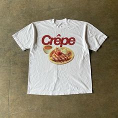 Crepe T-Shirt Fast Shipping $25 Lowest I Can Do Custom Deadstock Hit Me With Questions