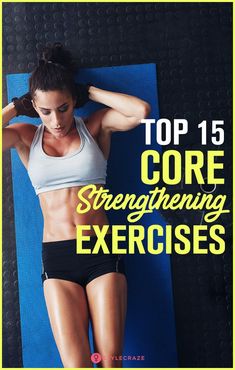 the top 15 core strength exercises for women