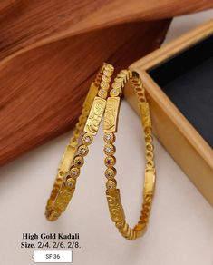 Grt Jewellers Bangles, Gold Bangles Design Daily Wear Latest, Elegant Gold Necklace, Bangles Collection, Kids Gold Jewelry, Solid Gold Bangle, Gold Bangles Indian, Jewellery Photography Inspiration