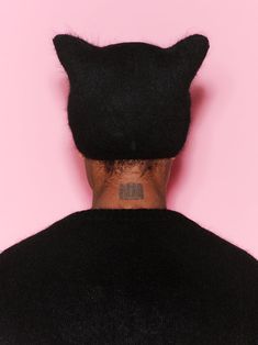 The signature hat style of the capsule features a square silhouette that, when worn, appears subtly as two ears. Knit in the textural Mohair Blend, it features a ribbed edge for structure. Realizing Violet and Rosetta's goal of creating the perfect universal basics but in luxe materials, this fuzzy knit pairs Superkid mohair with wool. The addition of nylon and spandex allows the garments to retain their shape whilst maintaining a lightweight feel. Square shape Ribbed trim 33% Superkid mohair, 3 Rosetta Getty, Hat Style, Grey Beanie, Grey Outfit, Knitted Hat, Square Shape, Hat Fashion, Pre Order, Knitted Hats