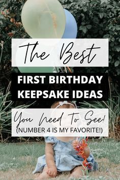 the best first birthday keepsake ideas you need to see number 4 is my favorite