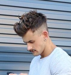 Long Hair Fade Men Undercut, Edgy Haircuts Men, Mens Hairstyles Quiff, Gentleman Hairstyle, Nathan Mccallum, Shaved Haircut, Edgy Undercut, Mens Hairstyles Fade, Quiff Hairstyles