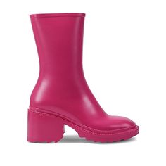 New W/Box Inc International Concepts Everett Rubber Rainboot Fuschia / Hot Pink. Size 8 All Offers Considered. Pink Boots With Reinforced Block Heel, Chic Pink Boots, Pink High Ankle Platform Boots, Pink Medium Width Ankle Boots, Nicki Minaj Concert, Time Tunnel, Inspo Outfit, Nicki Minaj, Metropolis