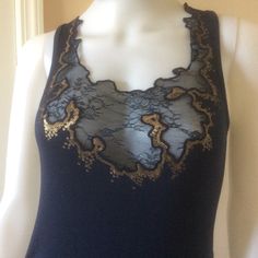 Patrizia Pepe Short-Sleeve T-Shirt. Dark Blue. Sequin Embellishment. Pit To Pit 15.5”. Length 26”. Size Ii(It)Brand New. Fitted Gold Cotton Top, Sequin Embellishment, V Neck Shirt, Clothes Outfits, Eco Fashion, Clothes Line, Neck Shirt, Dream Life, Button Downs