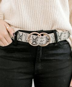 Accessories are a girls best friend! This double ring buckle belt is a fashion piece all it's own! Pair with almost anything to complete the perfect head turning look! 
* Length: 42"* Width :1 1/4" Double Ring, Buckle Belt, Girls Best Friend, Belt Buckles, Best Friend, Turning, Buckle, Turn Ons, Ring