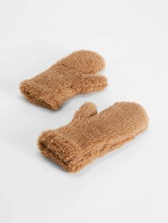 Alpaca, wool and silk mittens, brown - "OMBRATO" Max Mara Productpage Zero Degrees, Elegant Gloves, Cashmere Gloves, Alpaca Wool, Womens Gloves, 2024 Collection, Max Mara, Slide Slipper, Alpaca