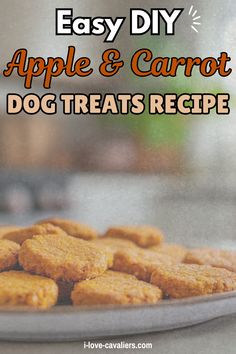 Treat your pet to a burst of natural goodness with these homemade apple and carrot dog treats! This DIY recipe combines fresh apples and carrots to create a sweet and healthy snack that dogs crave. Whether as a training reward or a tasty treat, these baked dog biscuits are easy to whip up and packed with nutrients. Click to learn how to make these apple and carrot dog cookies and make your pup’s day! Carrot Dog Treats, Carrot Dogs, Easy Dog Treat Recipes, Easy Dog Treats, Dog Treats Homemade Recipes, Dog Treats Recipe, Diy Dog Treats, Diy Recipe, Dog Cookies