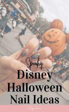 Coco Movie Nail Art, Disney Mickey Halloween Nails, Dip Powder Nails Design Disney, Mickey Mouse Ghost Nails, Halloween Disney Nails Acrylic, Disney Nail Designs Halloween, Disney Halloween Manicure, Classy Halloween Nails Acrylic, Halloween Acrylic Nails 2024